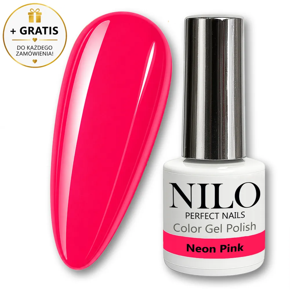 Lakier Hybrydowy Neon Pink– NILO no.180